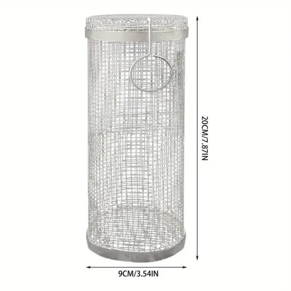 1 pc Barbecue Grill Net Stainless Steel Portable The Perfect Outdoor Companion - Picture 2 of 5